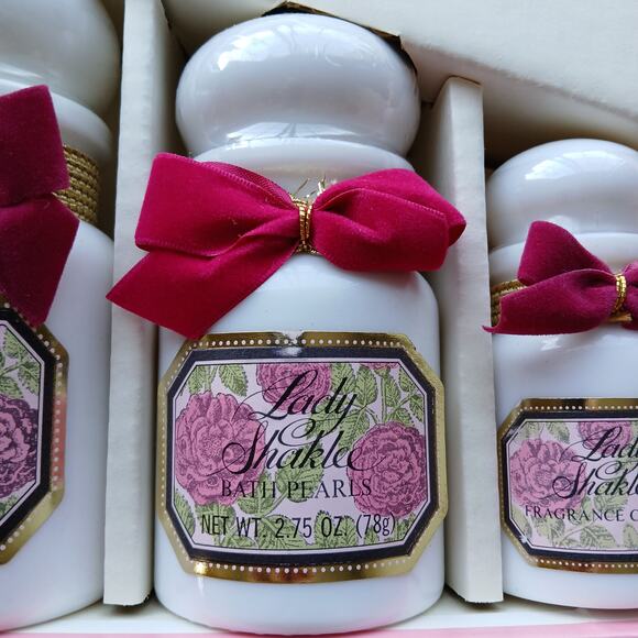 Vintage Lady Shaklee Apothecary Decorator Quartet Gift Set NOS unopened - Picture 4 of 8